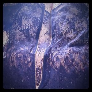 Lace Black blouse NWOT